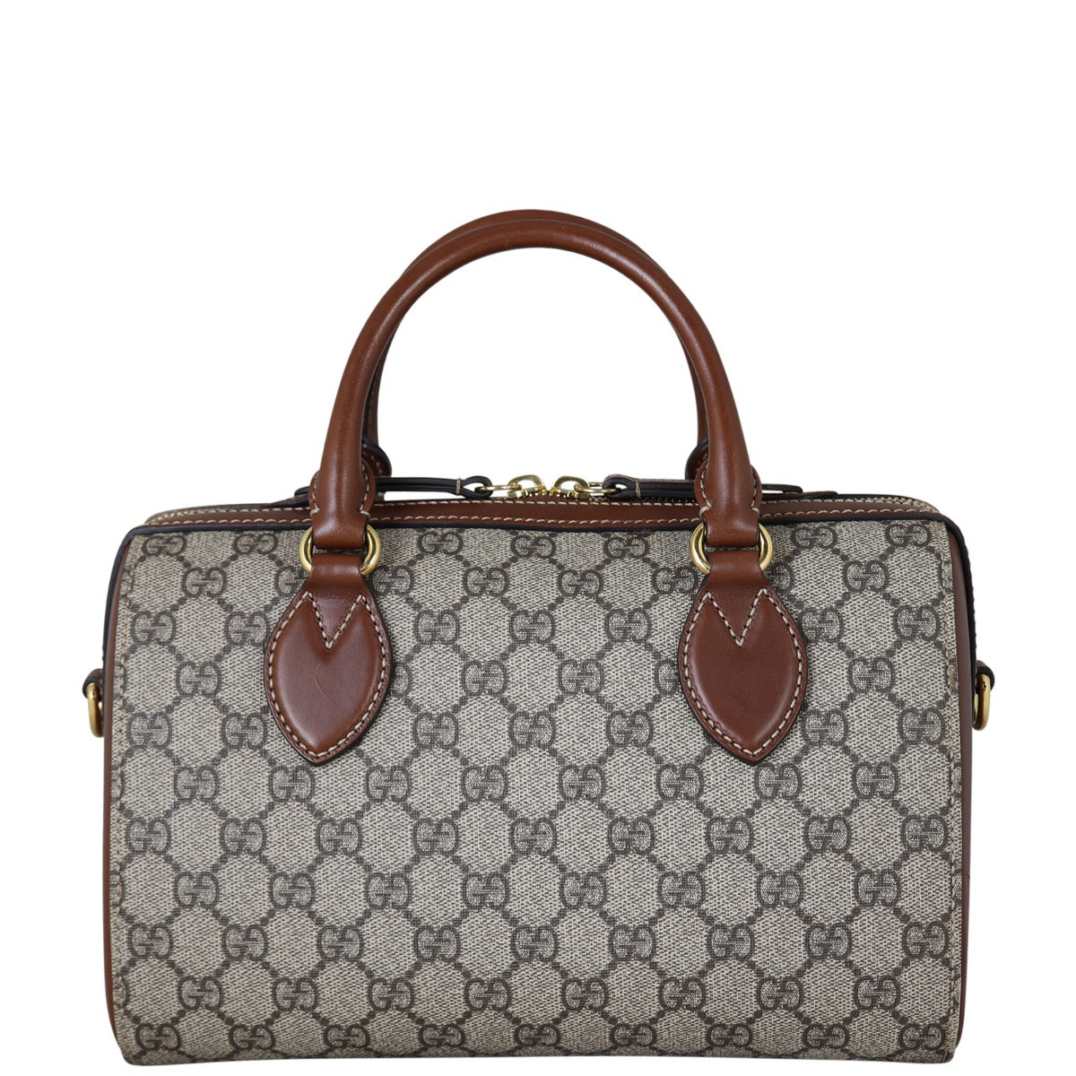 Gucci GG Supreme Medium Boston Bag Back