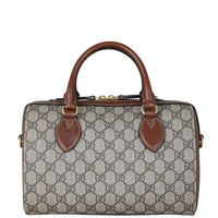 Gucci GG Supreme Medium Boston Bag Front