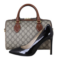 Gucci GG Supreme Medium Boston Bag Shoe