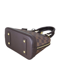 Louis Vuitton Alma BB Damier Ebene Corner Distance