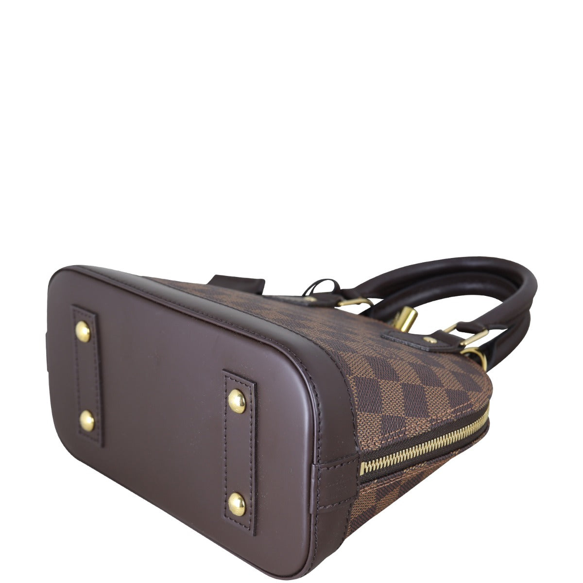 Louis Vuitton Alma BB Damier Ebene Corner Distance