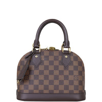 Louis Vuitton Alma BB Damier Ebene Front