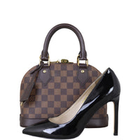 Louis Vuitton Alma BB Damier Ebene Shoe
