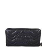 Gucci GG Marmont Zip Around Wallet Back