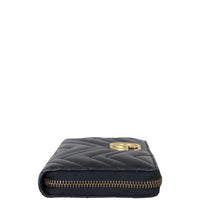 Gucci GG Marmont Zip Around Wallet Side