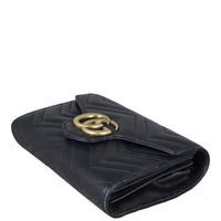 Gucci GG Marmont Matelasse Chain Wallet Corner Distance