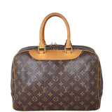 Louis Vuitton Deauville Bowling Vanity Monogram Back