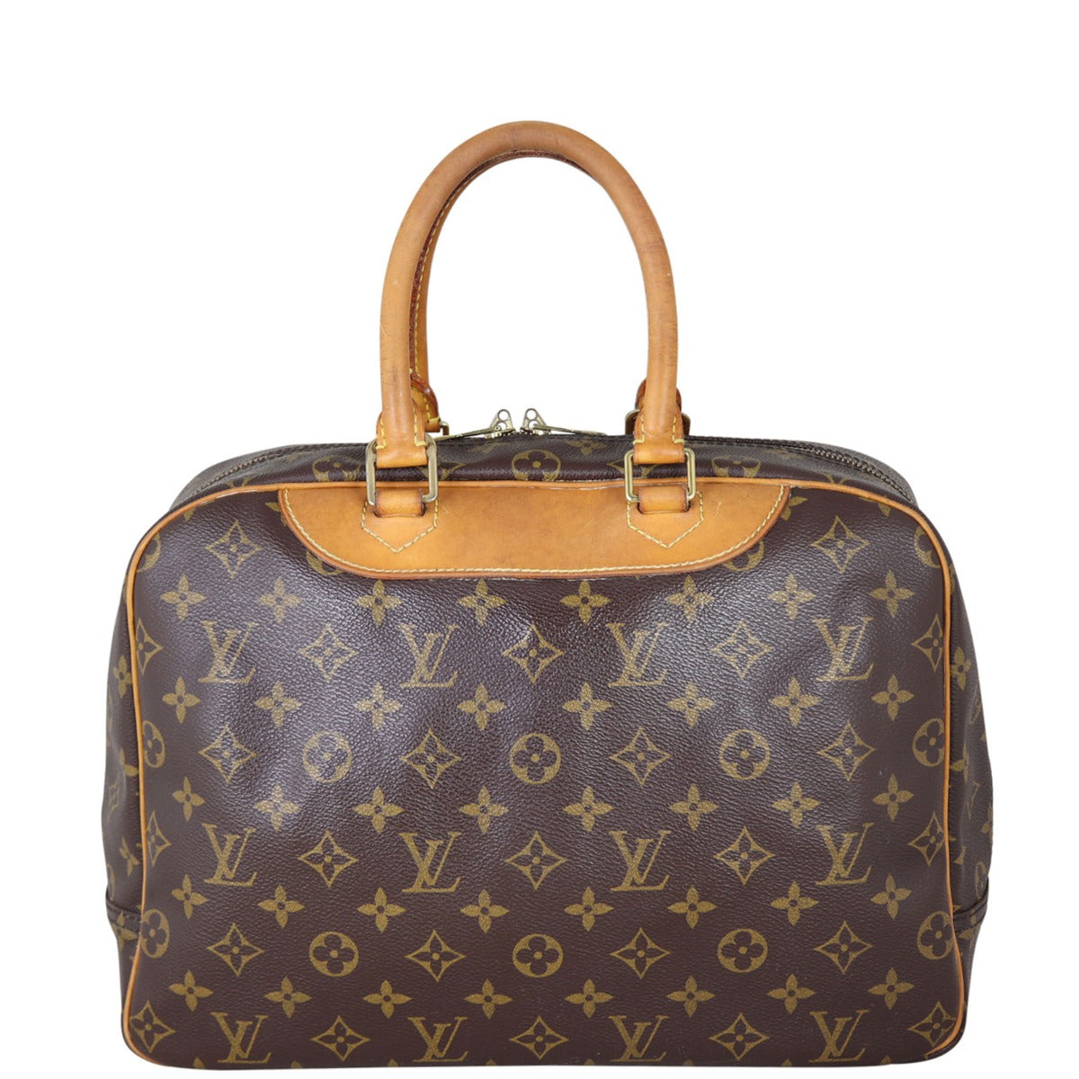 Louis Vuitton Deauville Bowling Vanity Monogram Back