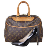 Louis Vuitton Deauville Bowling Vanity Monogram Shoe