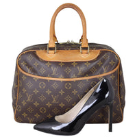 Louis Vuitton Deauville Bowling Vanity Monogram Shoe