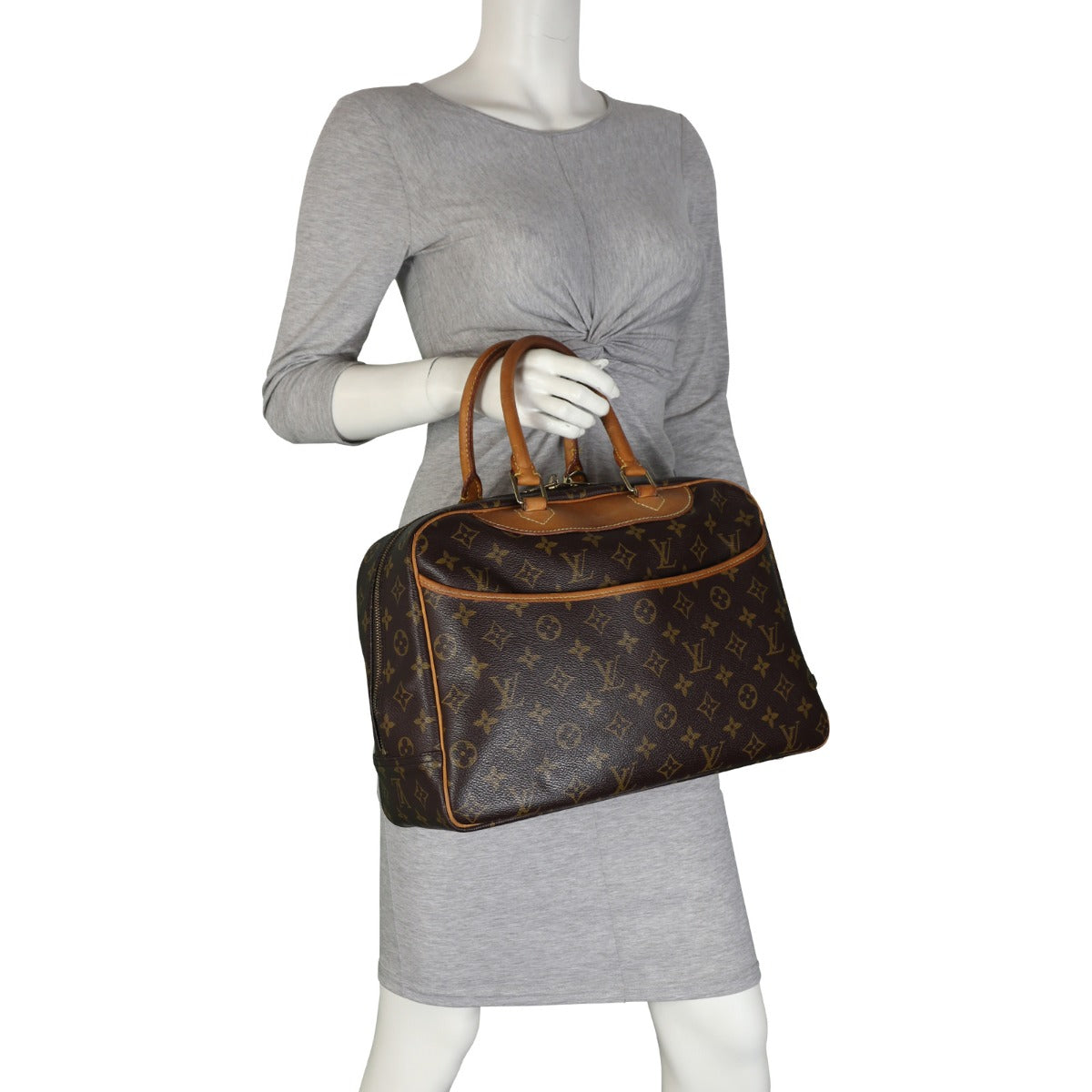 Louis Vuitton Deauville Bowling Vanity Monogram Mannequin
