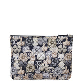 Chanel Quilted Medium Cat Emoticon Cosmetic Case Back