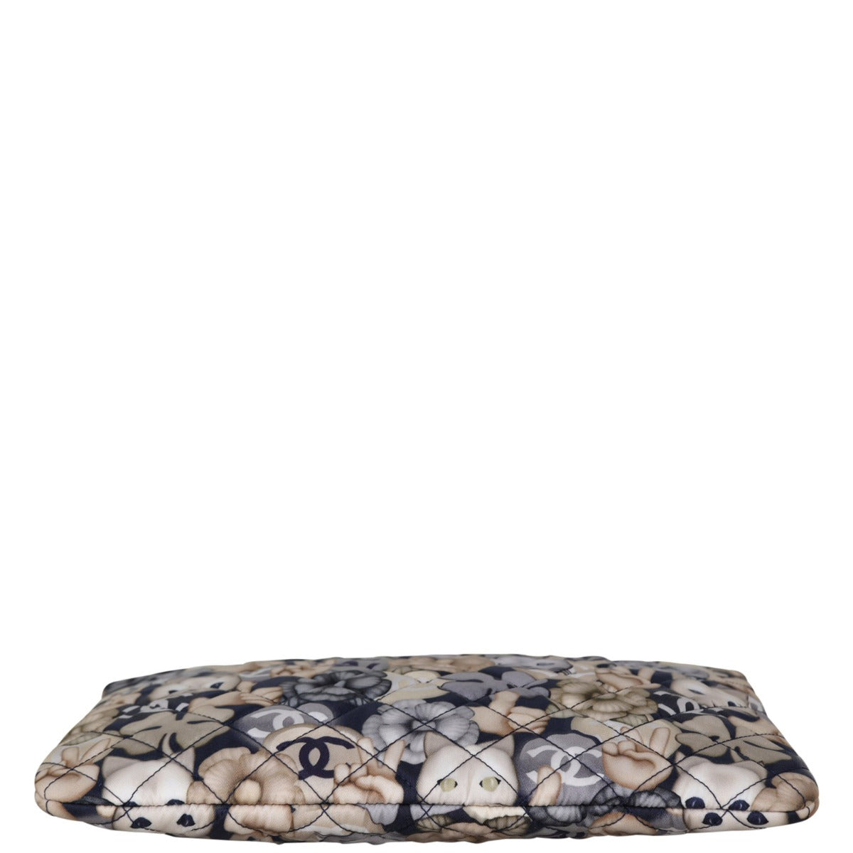 Chanel Quilted Medium Cat Emoticon Cosmetic Case Base