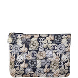 Chanel Quilted Medium Cat Emoticon Cosmetic Case Front