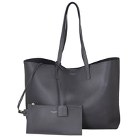 Saint Laurent Shopping Tote Front With Pouch