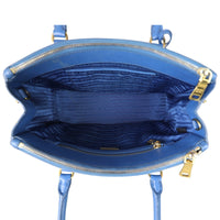 Prada Saffiano Lux Galleria Double Zip Tote Small Whole Interior