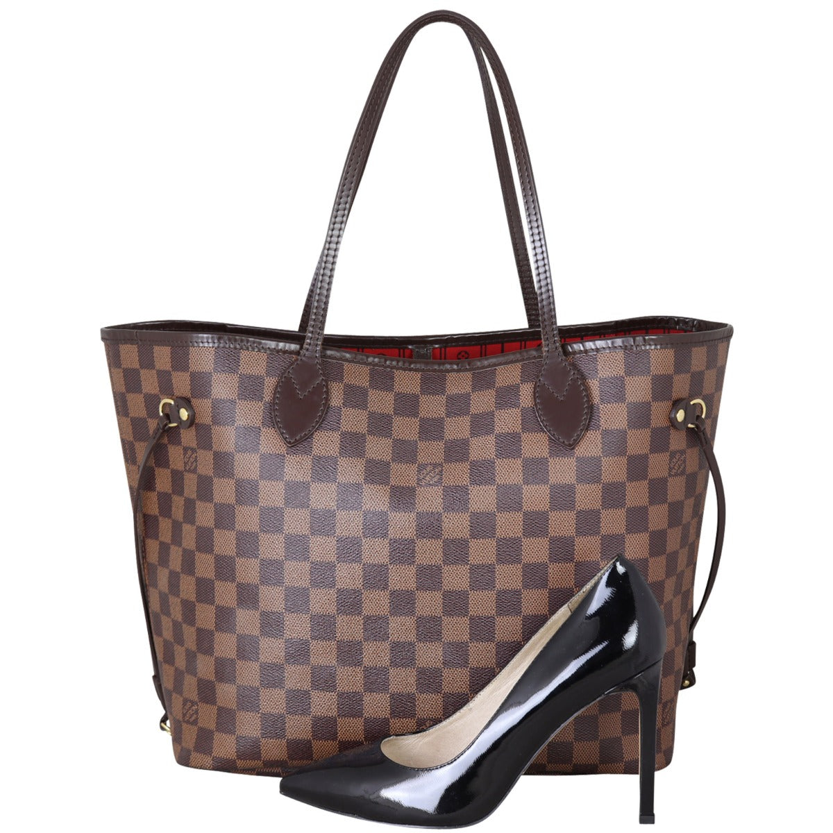 Louis Vuitton Neverfull MM Damier Ebene Shoe