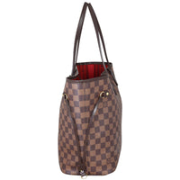 Louis Vuitton Neverfull MM Damier Ebene Side