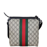 Gucci Web Messenger Bag Canvas Back