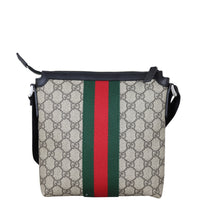 Gucci Web Messenger Bag Canvas Back