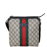 Gucci Web Messenger Bag Canvas Front