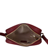 Gucci GG Supreme Ophidia Flora Mini Shoulder Bag Whole Interior