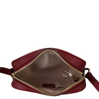 Gucci GG Supreme Ophidia Flora Mini Shoulder Bag Whole Interior