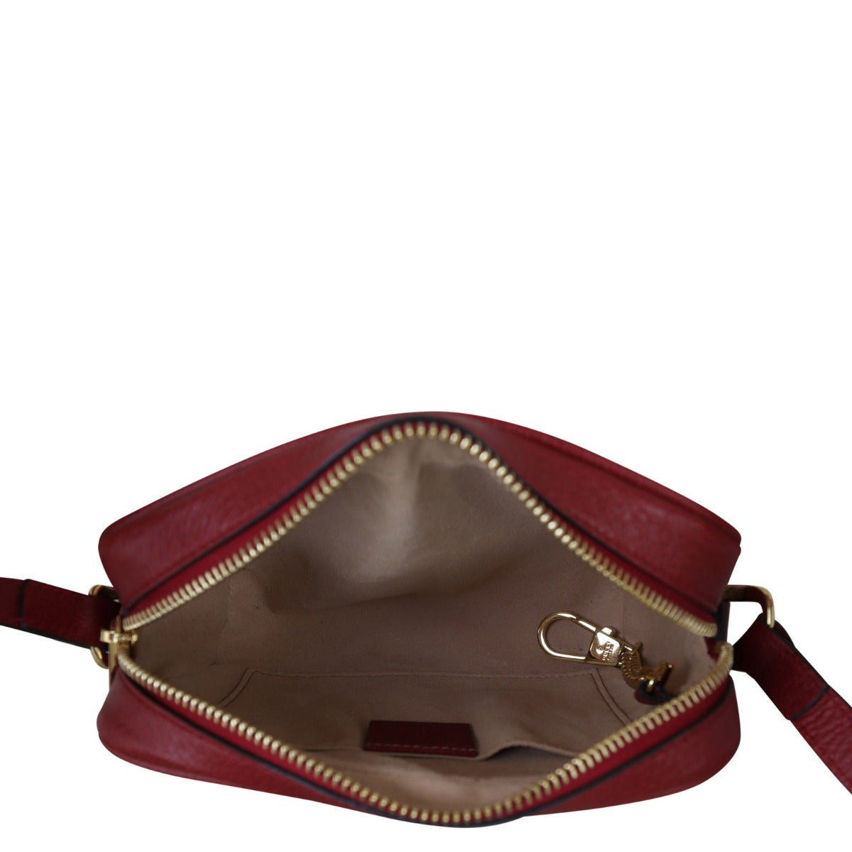 Gucci GG Supreme Ophidia Flora Mini Shoulder Bag Whole Interior