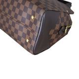 Louis Vuitton Kensington Bowling Damier Ebene Corner Close Up