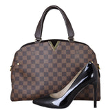 Louis Vuitton Kensington Bowling Damier Ebene Shoe