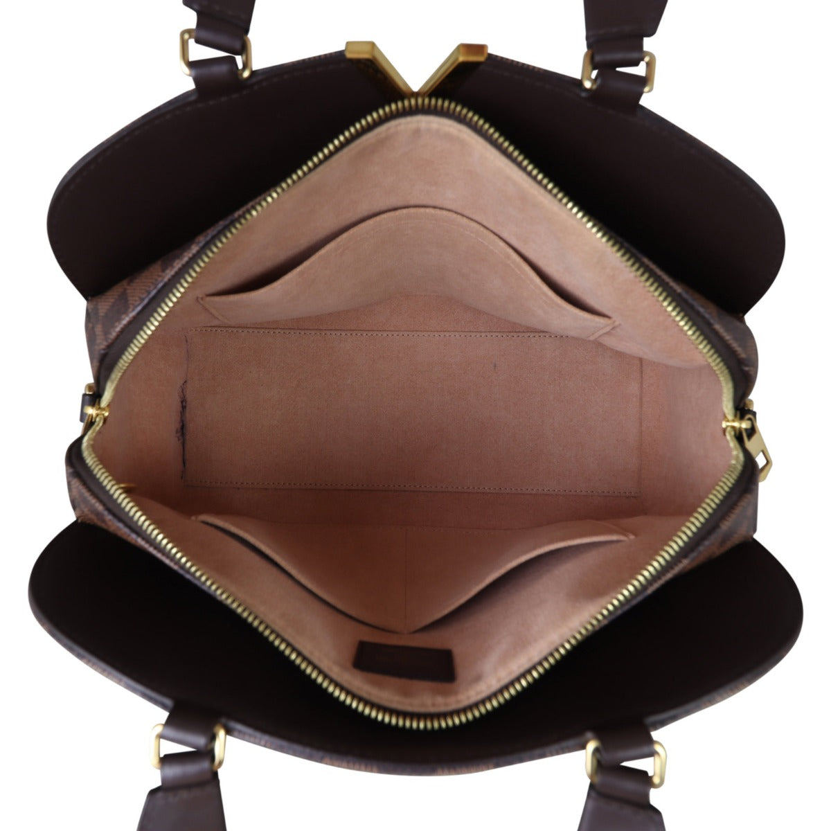 Louis Vuitton Kensington Bowling Damier Ebene Whole Interior