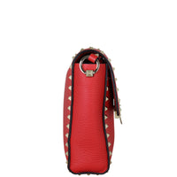 Valentino Rockstud Vertical Crossbody Side