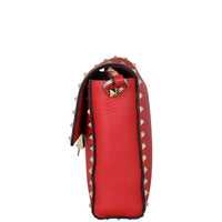 Valentino Rockstud Vertical Crossbody Side