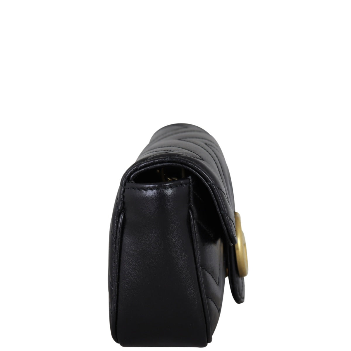 Gucci GG Marmont Matelasse Super Mini Shoulder Bag Side