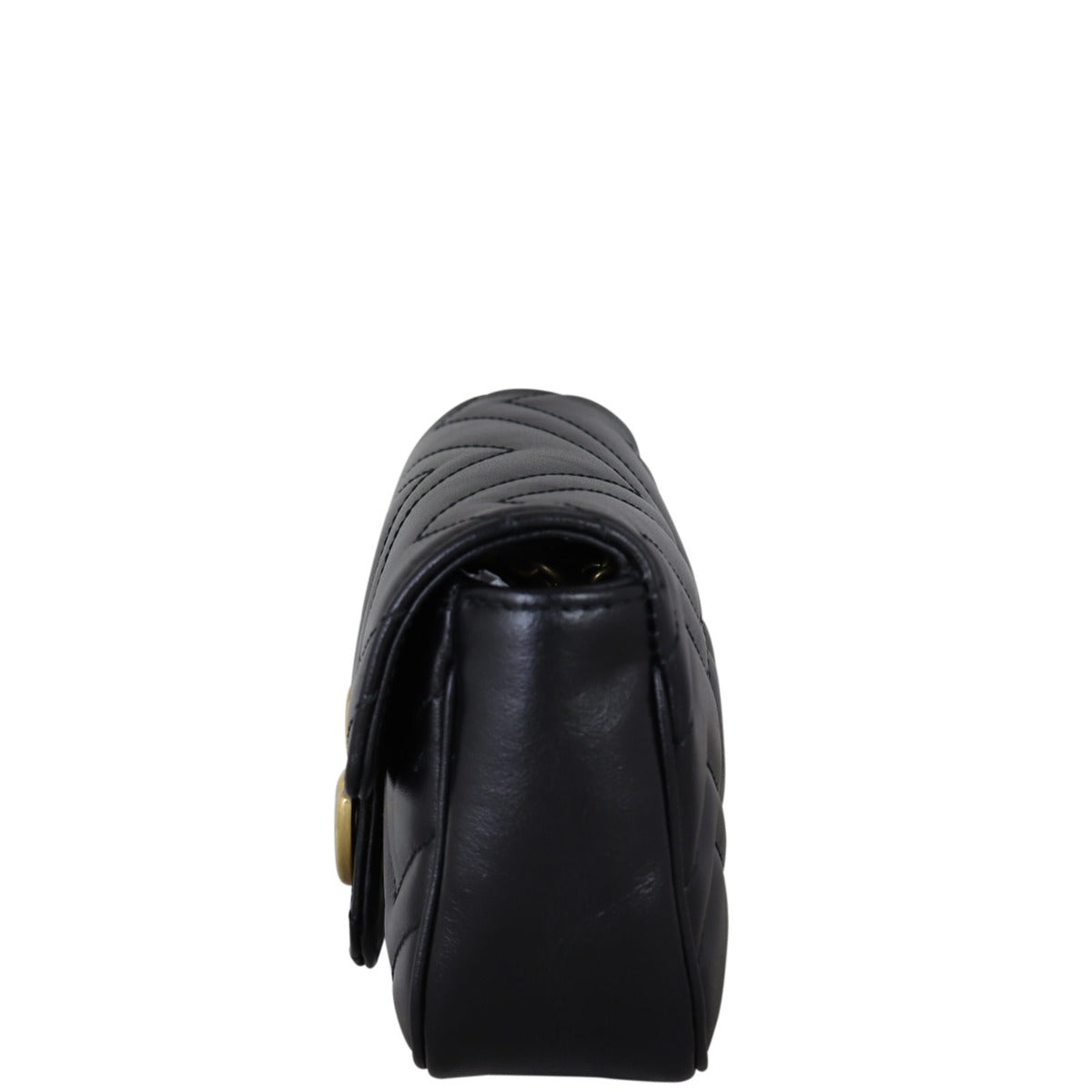 Gucci GG Marmont Matelasse Super Mini Shoulder Bag Side