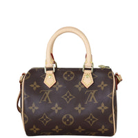 Louis Vuitton Nano Speedy Monogram Back