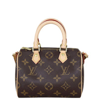 Louis Vuitton Nano Speedy Monogram Front
