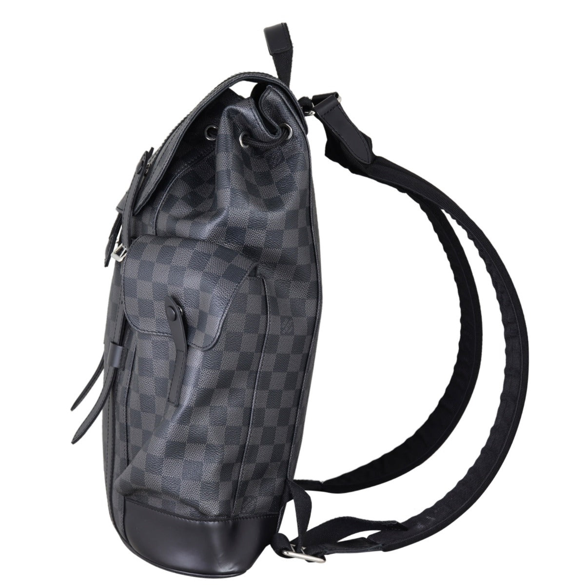 louis vuitton christopher pm backpack - damier graphite Louis Vuitton Christopher Backpack Damier Graphite – Luxe.It.Fwd