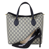 Gucci GG Supreme Foldover Tote Shoe