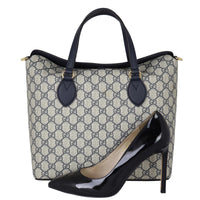 Gucci GG Supreme Foldover Tote Shoe