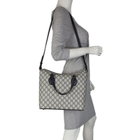 Gucci GG Supreme Foldover Tote Mannequin