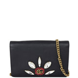 Gucci Embellished Wallet on Chain Front With Chain