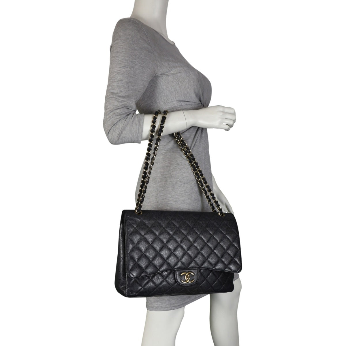 Chanel Classic Double Flap Maxi Mannequin