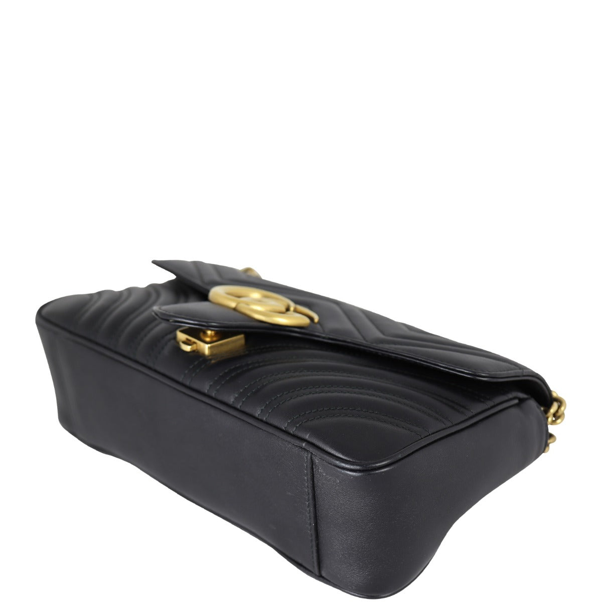Gucci GG Marmont Matelasse Small Shoulder Bag Corner Distance