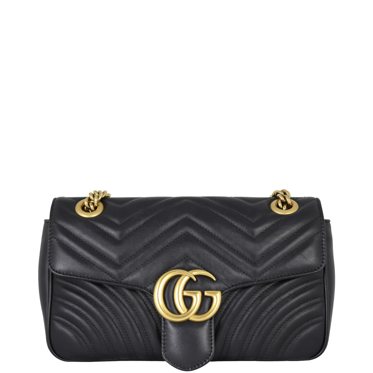 Gucci GG Marmont Matelasse Small Shoulder Bag Front