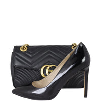 Gucci GG Marmont Matelasse Small Shoulder Bag Shoe