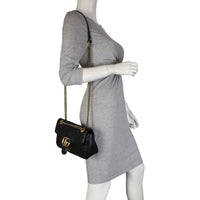 Gucci GG Marmont Matelasse Small Shoulder Bag Mannequin