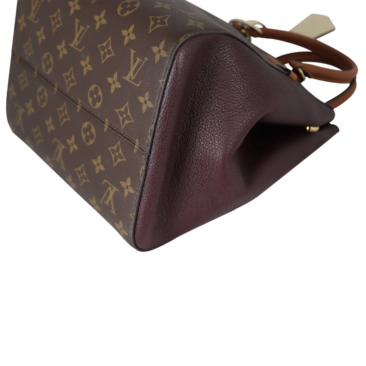 Louis Vuitton Fold Tote MM Monogram Corner Close Up