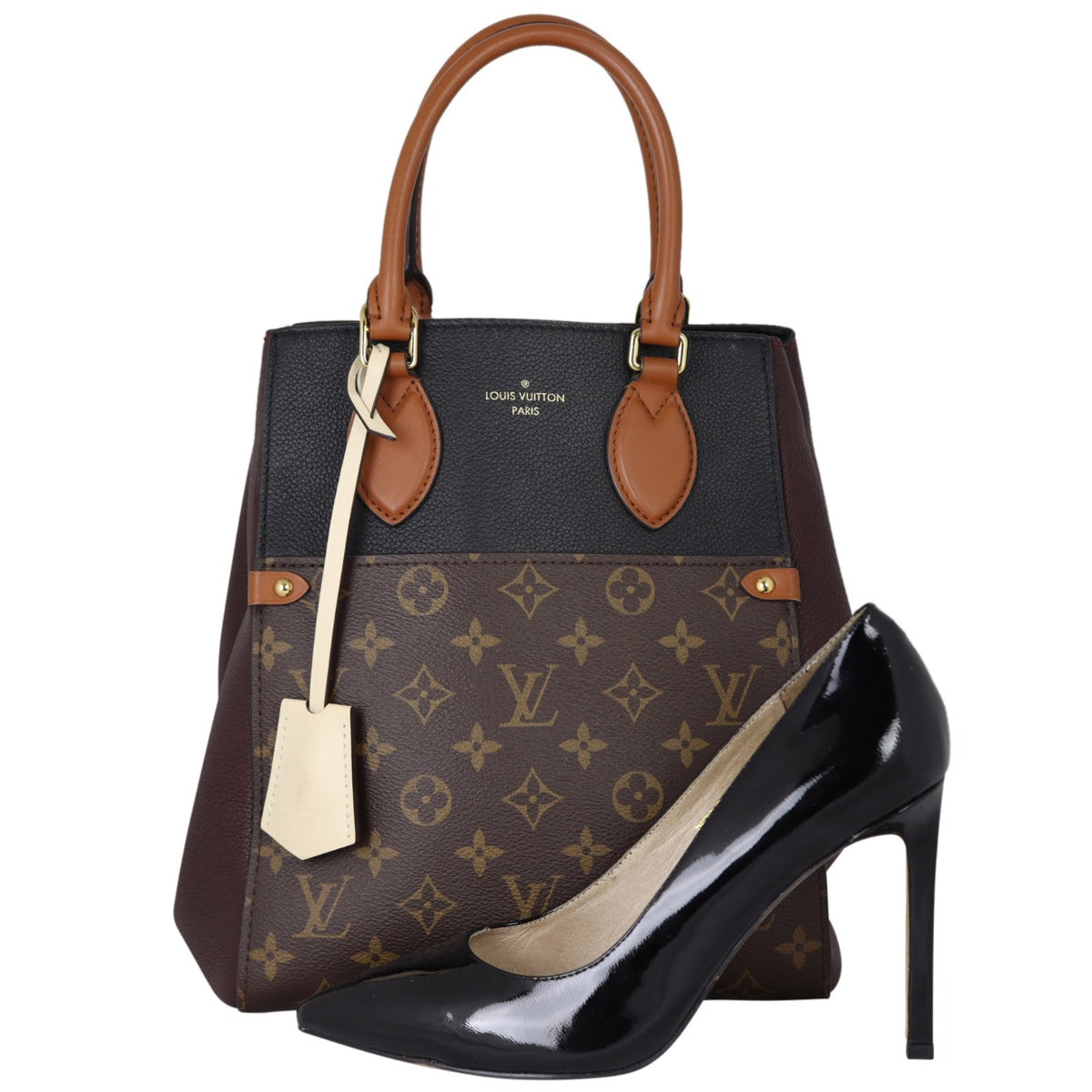 Louis Vuitton Fold Tote MM Monogram Shoe