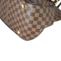 Louis Vuitton Verona MM Damier Ebene Corner Close Up